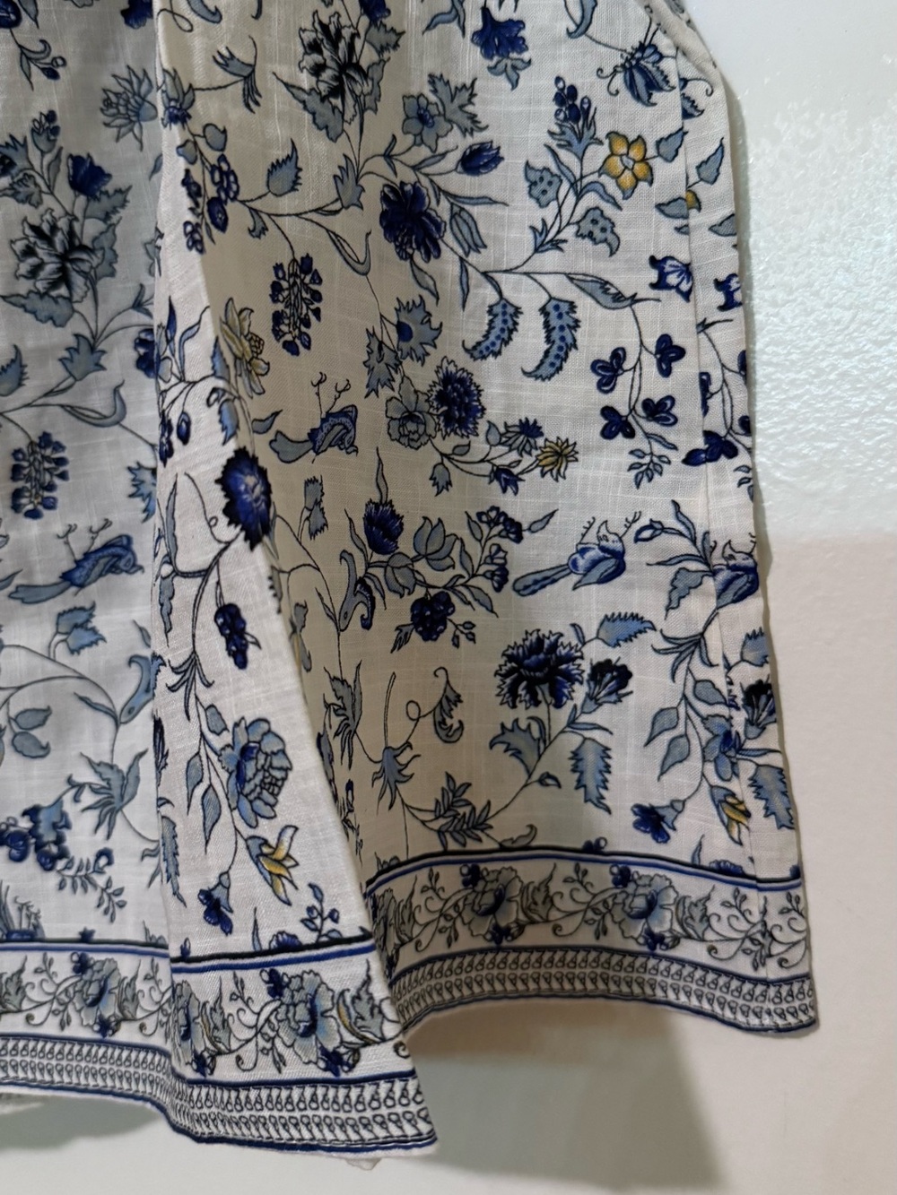 MAX STUDIO FLORAL PRINT BLOUSE - Picture 6 of 8